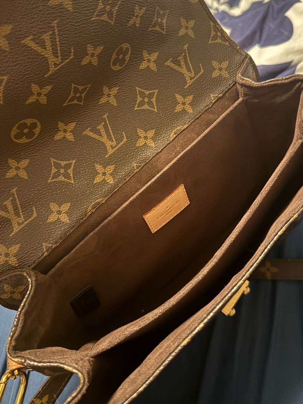 Authentic Louis Vuitton Monogram Pochette Métis Crossbody Shoulder Bag - Picture 8 of 11
